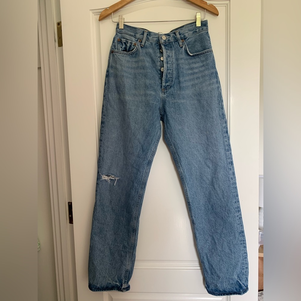 Agolde slim crop jeans